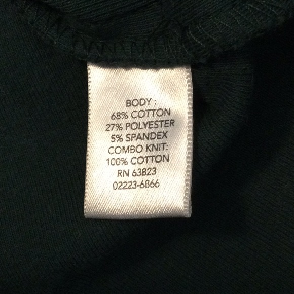 XL Christopher & Banks hunter green stretch button down blouse - Picture 16 of 16